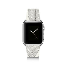 Black Leaves Apple Watch Band
