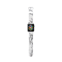 White Marble Apple Watch Band